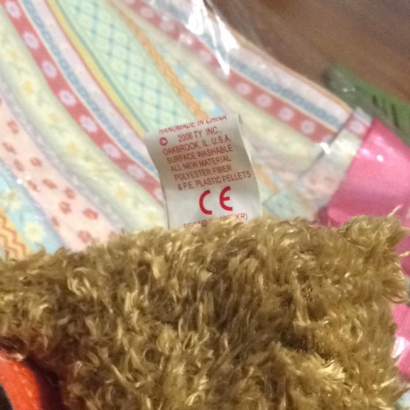 Vntg NWOT HB Ty Beanie Babies bear. 2006 mfg. - Picture 6 of 6